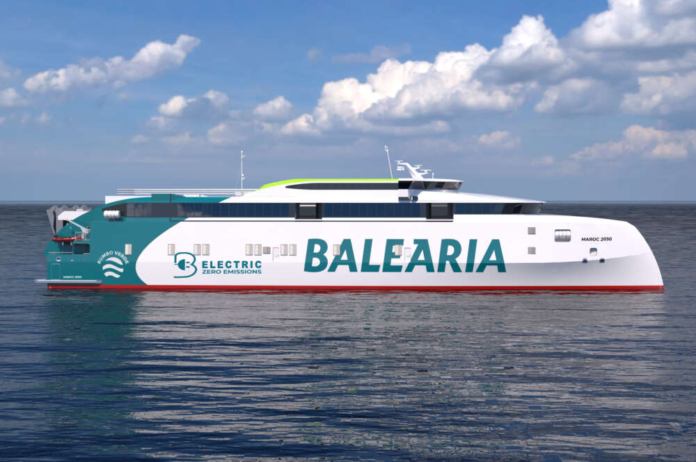 Fast ferry eléctrico de Baleària