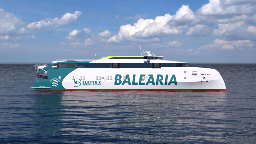 Fast ferry eléctrico de Baleària