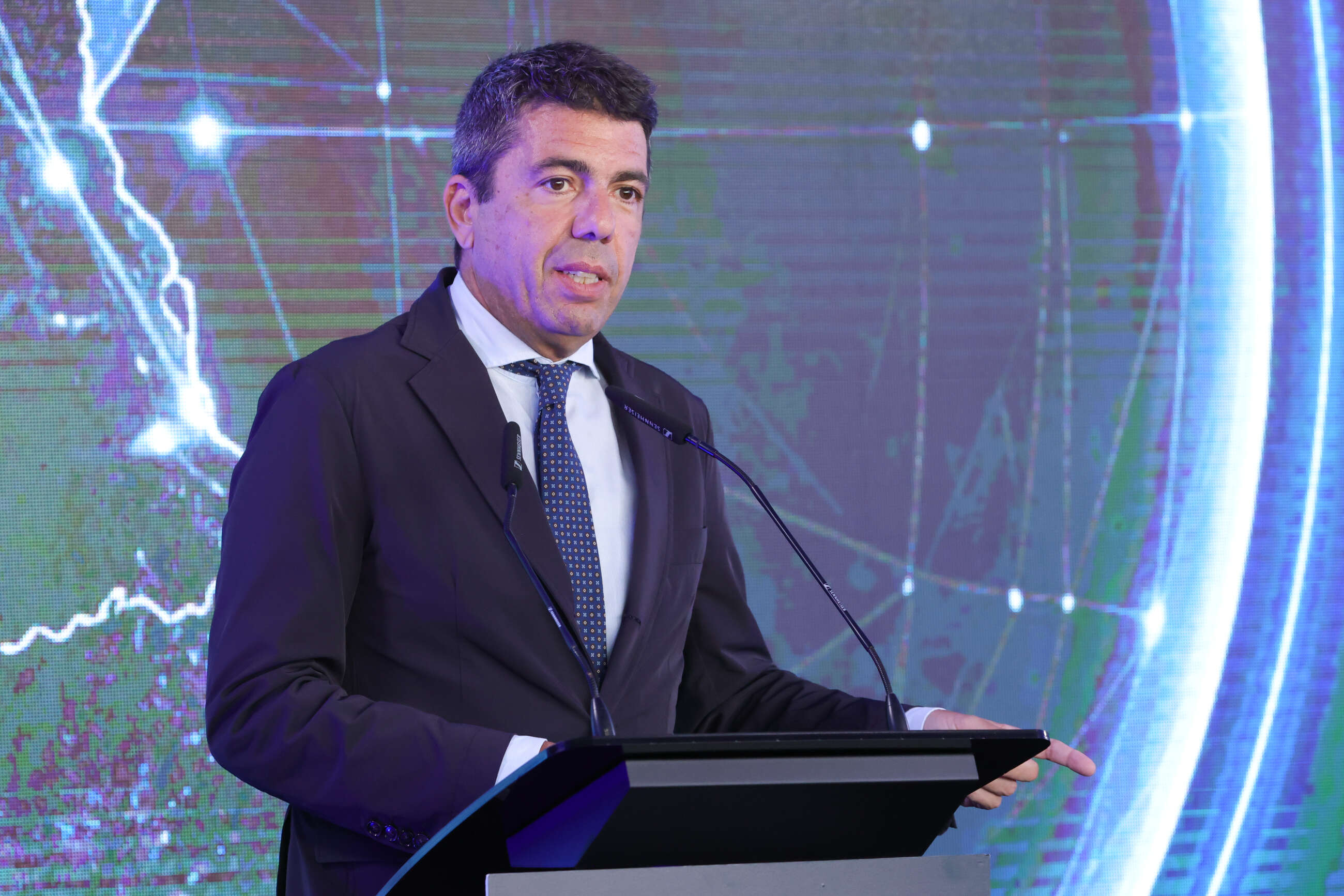 El presidente de la Generalitat Valenciana, Carlos Mazón.
