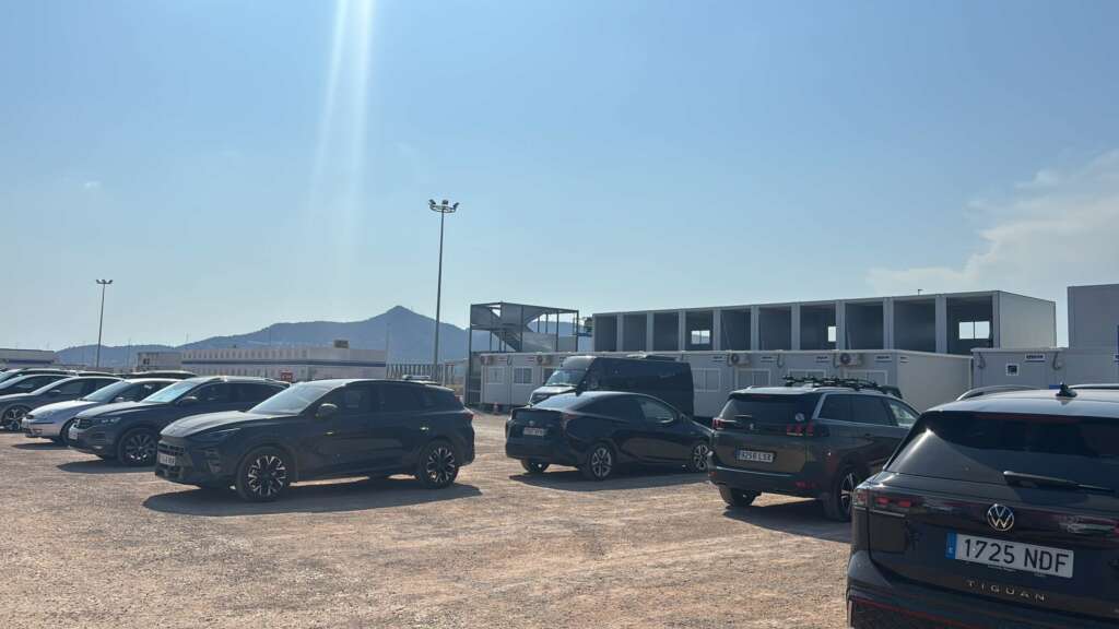 Obras en la gigafactoría valenciana de PowerCo, filial de Volkswagen.