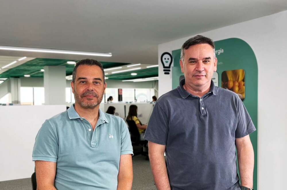 Ricardo Margalejo, cofundador y responsable de compra de energía (izq.) y Antonio Picazo, CEO y cofundador de Gana Energía