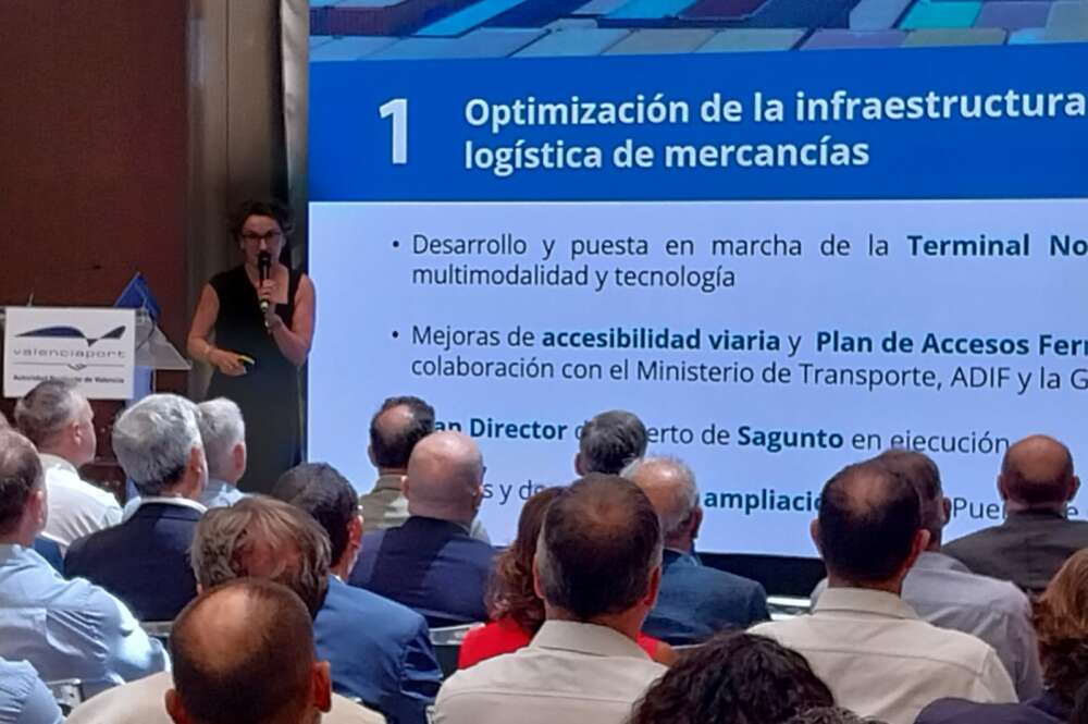 Mar Chao, presidenta de la Autoridad Portuaria de Valencia.