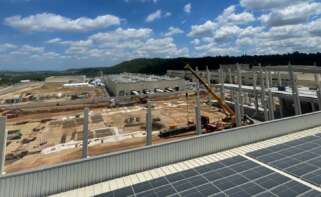 Obras de la nueva fábrica de Familia Martínez