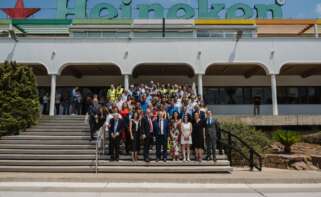 El ministro de Industria y Turismo, Jordi Hereu, visita la planta valenciana de Heineken.