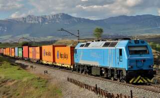 Servicio ferroviario de Tracción Rail, del Grupo Azvi.