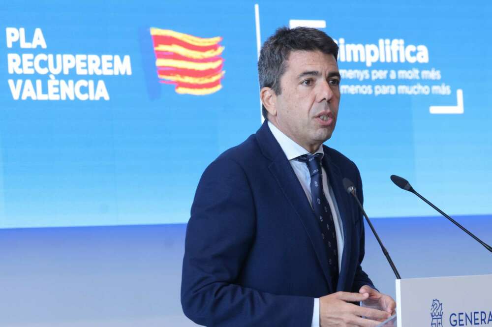 Carlos Mazón, presidente de la Generalitat