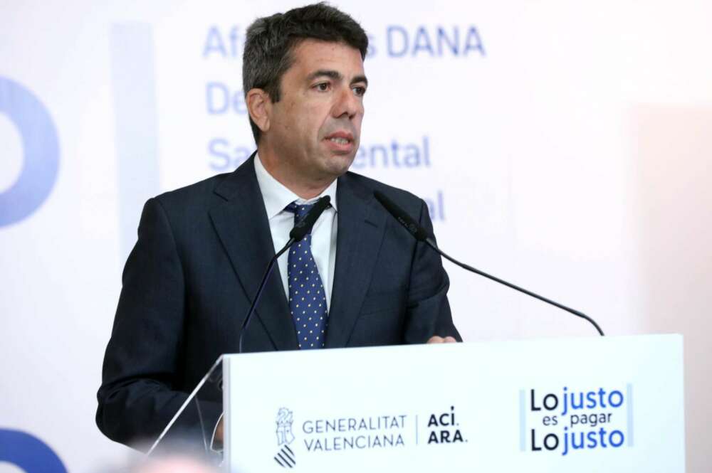 Carlos Mazón, presidente de la Generalitat