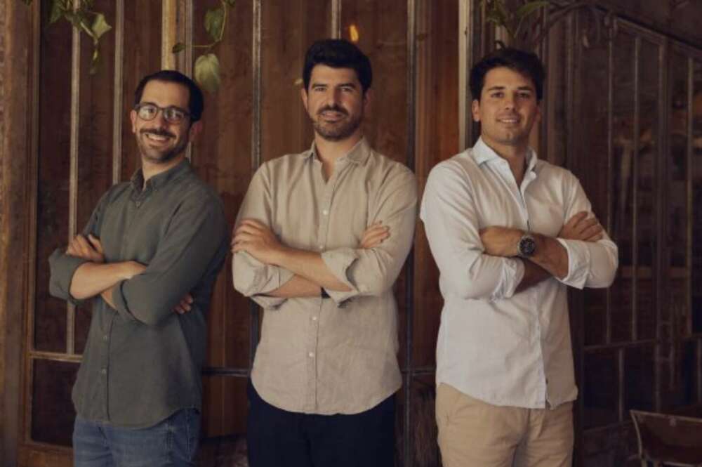 De izquierda a derecha, Vicente Nicolás (CEO) Borja Serra (CTO) y Juan Carlos Soldado (COO) de Muppy