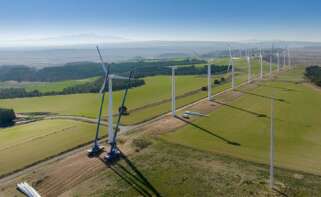 Parque eólico de Statkraft en Navarra.