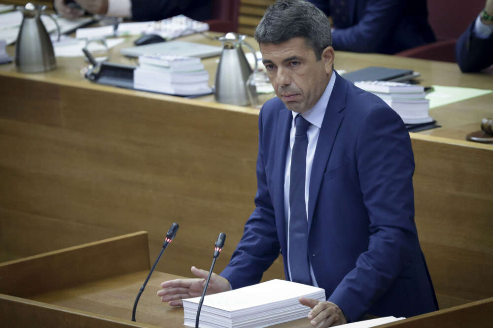 Carlos Mazón, presidente de la Generalitat