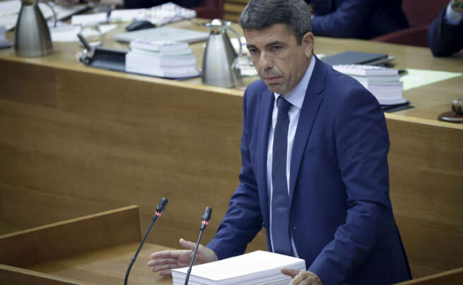 Carlos Mazón, presidente de la Generalitat