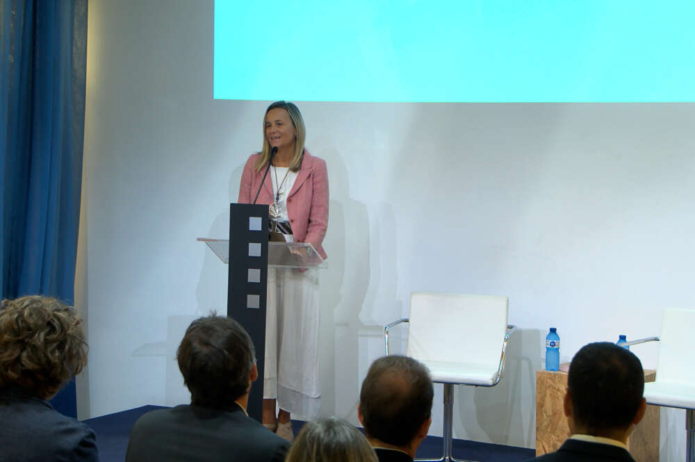 La concejala de Innovación, Turismo y Captación de Inversiones en el Ayuntamiento de Valencia, Paula Llobet, en la jornada ValencIA organizada por Economía Digital.