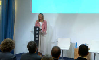 La concejala de Innovación, Turismo y Captación de Inversiones en el Ayuntamiento de Valencia, Paula Llobet, en la jornada ValencIA organizada por Economía Digital.