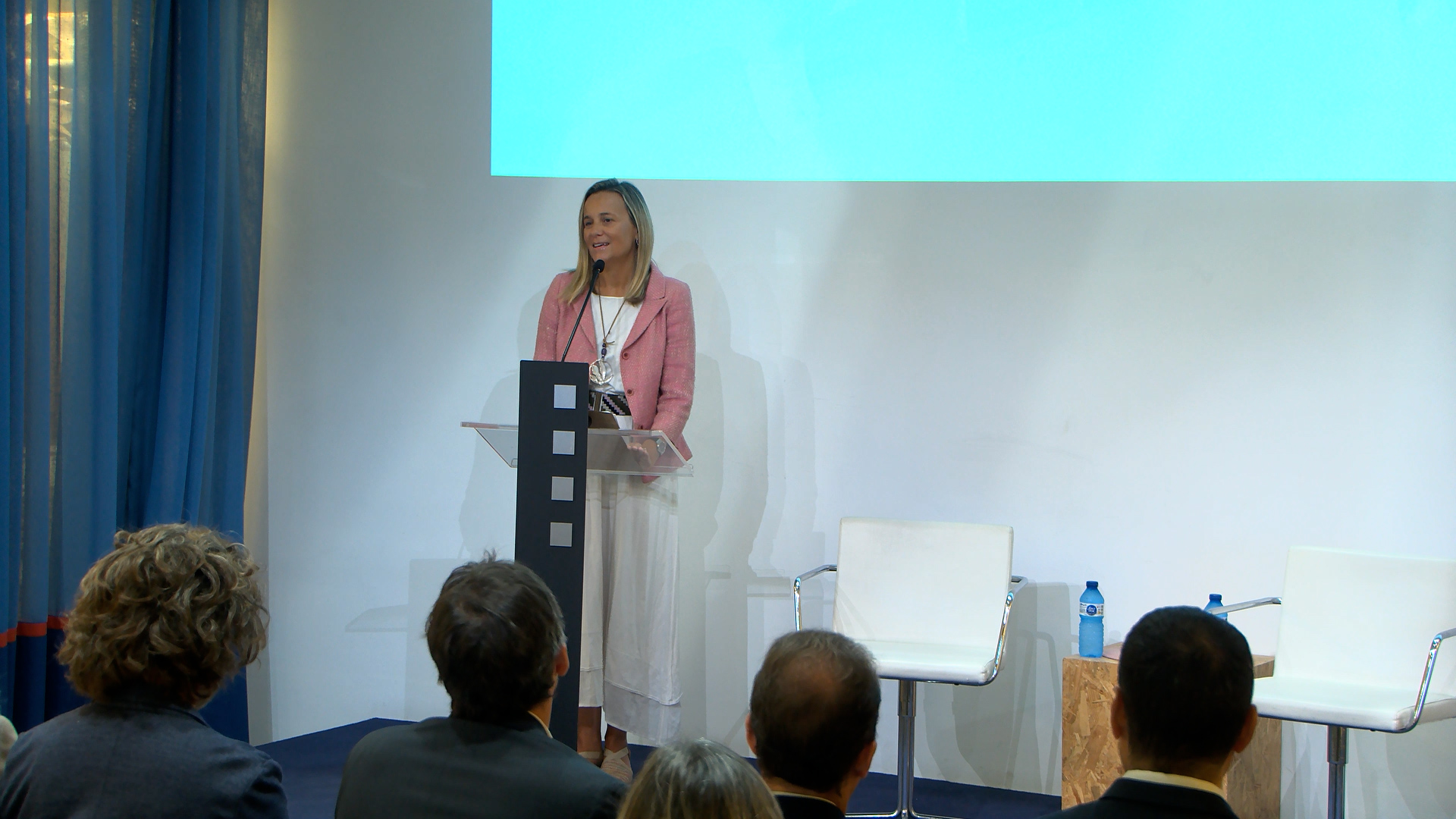 La concejala de Innovación, Turismo y Captación de Inversiones en el Ayuntamiento de Valencia, Paula Llobet, en la jornada ValencIA organizada por Economía Digital.