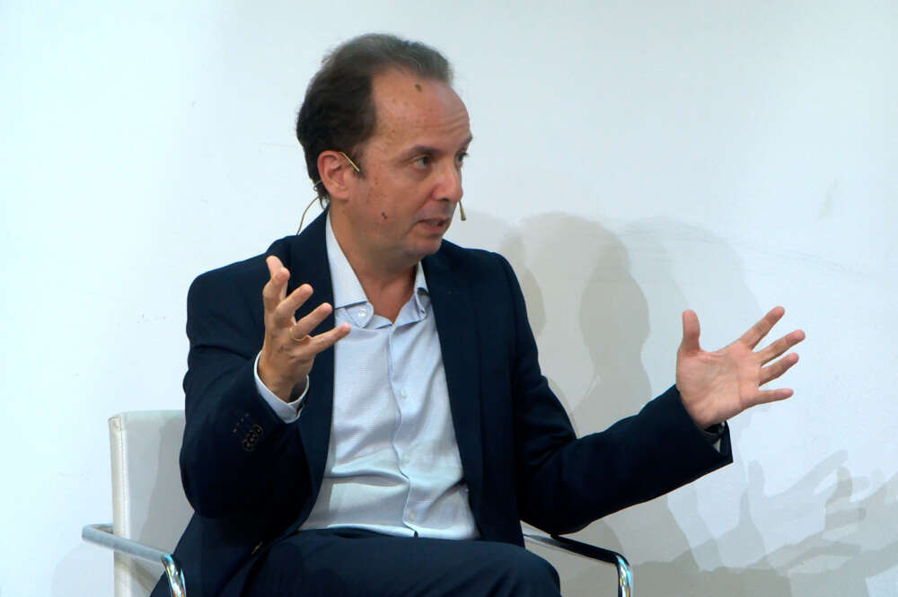 David Prieto, gerente de Identidad y Seguridad IA de Telefónica Tech, en la jornada ValencIA, organizada por Economía Digital.