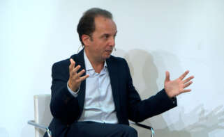 David Prieto, gerente de Identidad y Seguridad IA de Telefónica Tech, en la jornada ValencIA, organizada por Economía Digital.
