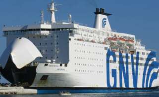 Ferry de GNV en Francia