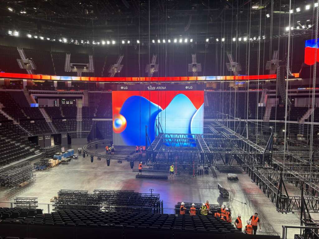 Interior del Roig Arena
