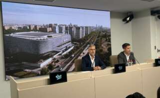 Víctor Sendra, director general del Roig Arena, en rueda de prensa.