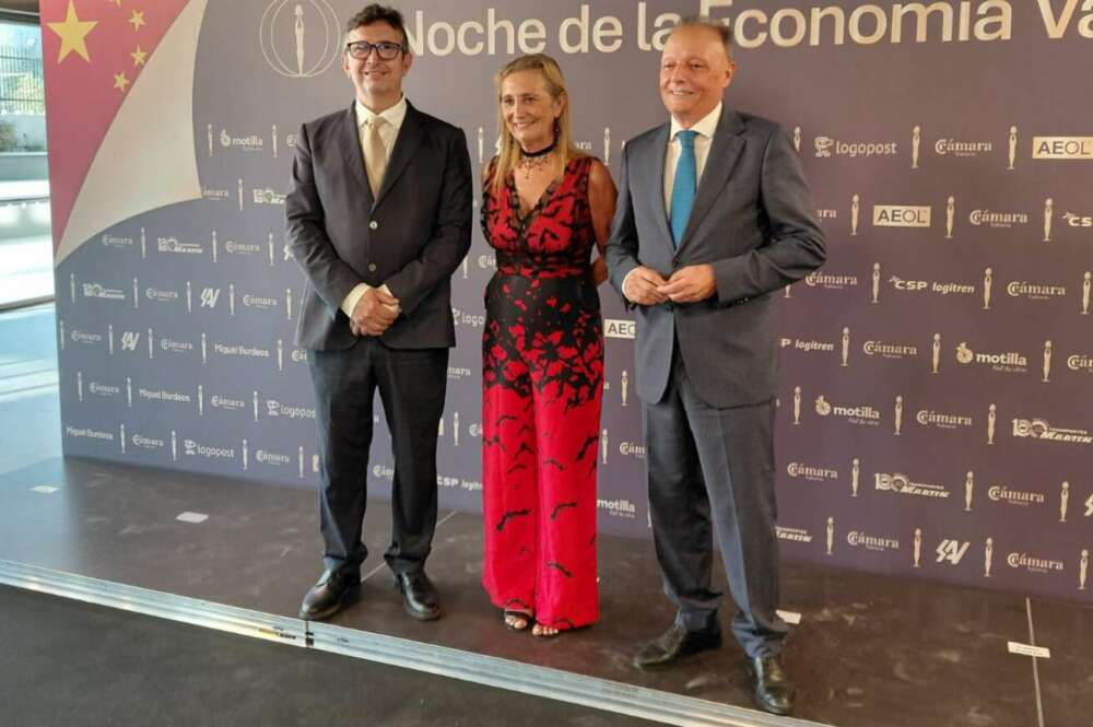 Vicente Lafuente, Eva Blasco y Salvador Navarro