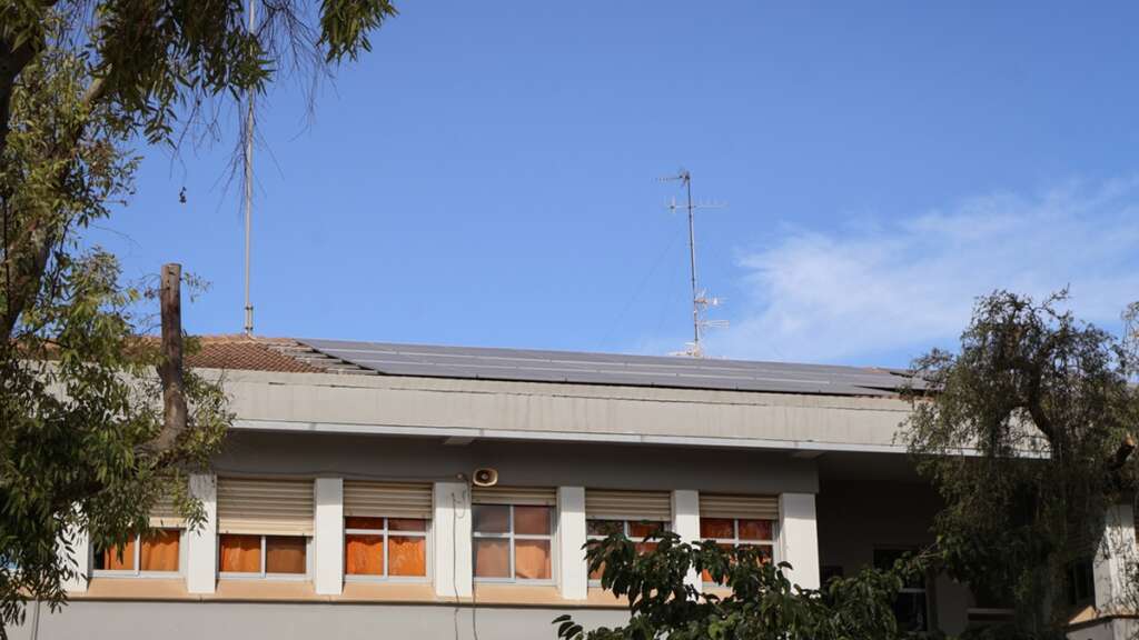 Panales solares CEIP Profesor Tierno Galván