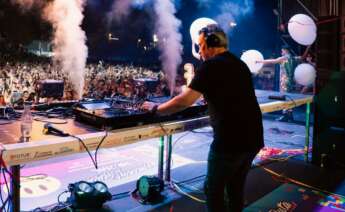 Victor Pérez, en plena sesión