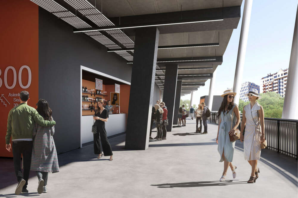 Restauración en el Nou Mestalla.