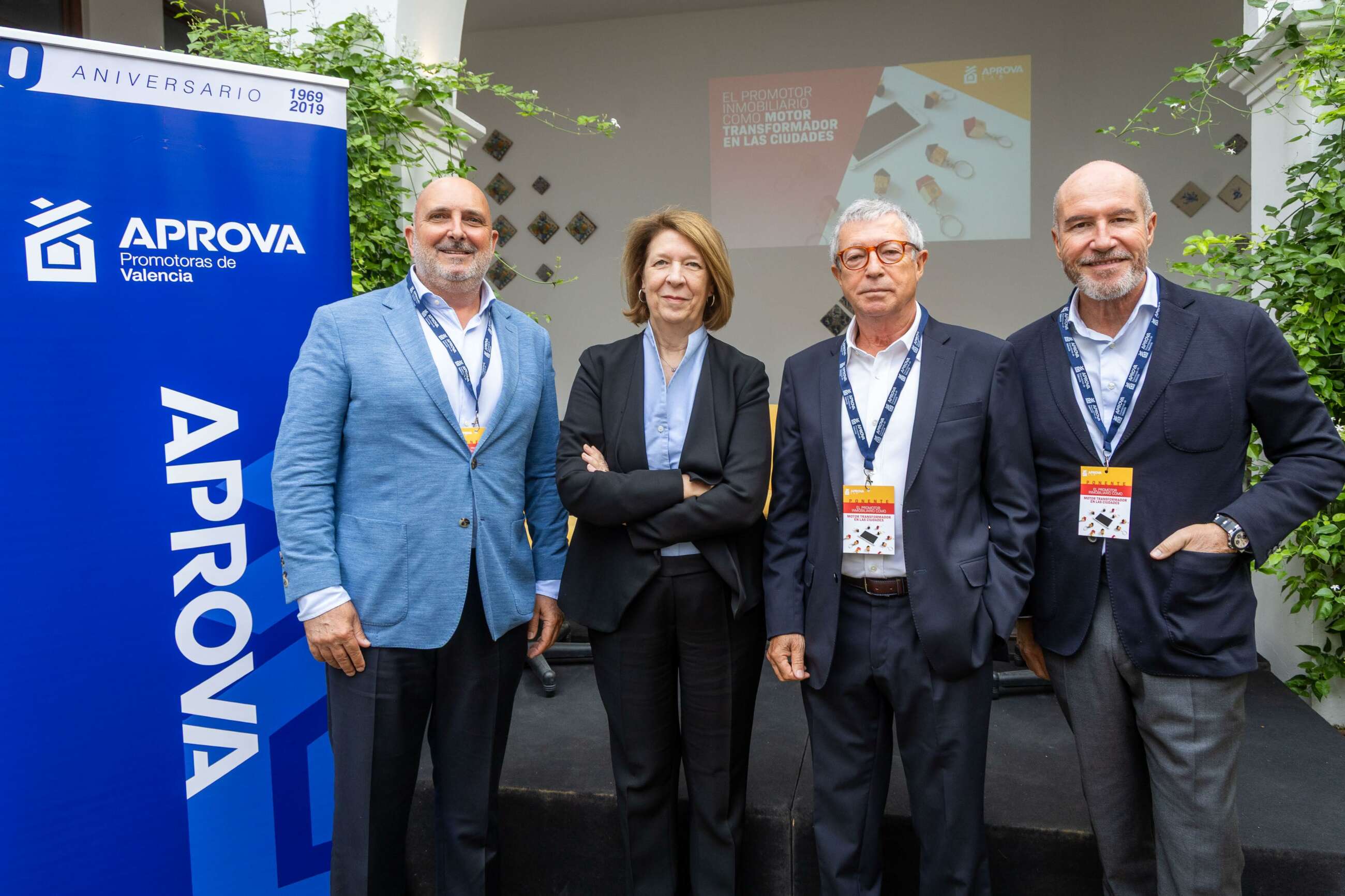 Vicente Llácer, Agnés Noguera, Alejandro Escribano y Luis Motes