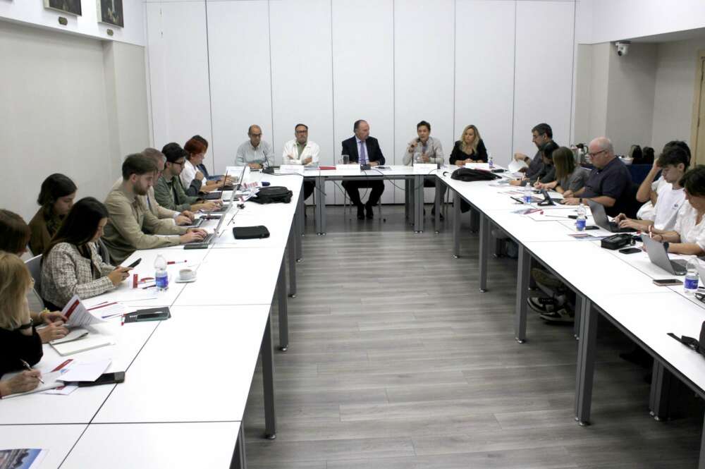 Rueda de prensa en Cámara Valencia