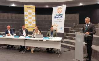 Presentación de las rutas de invierno de Ryanair en Alicante