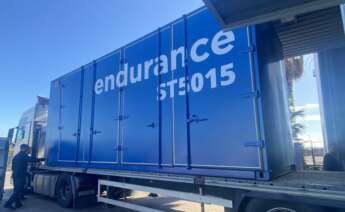 Salida de la primera megabatería de Endurance