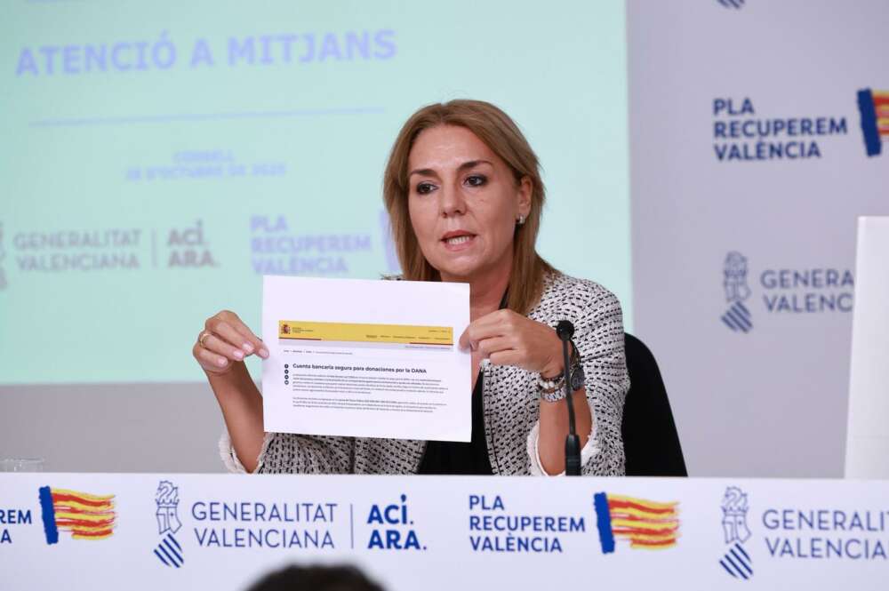 Susana Camarero, en rueda de prensa