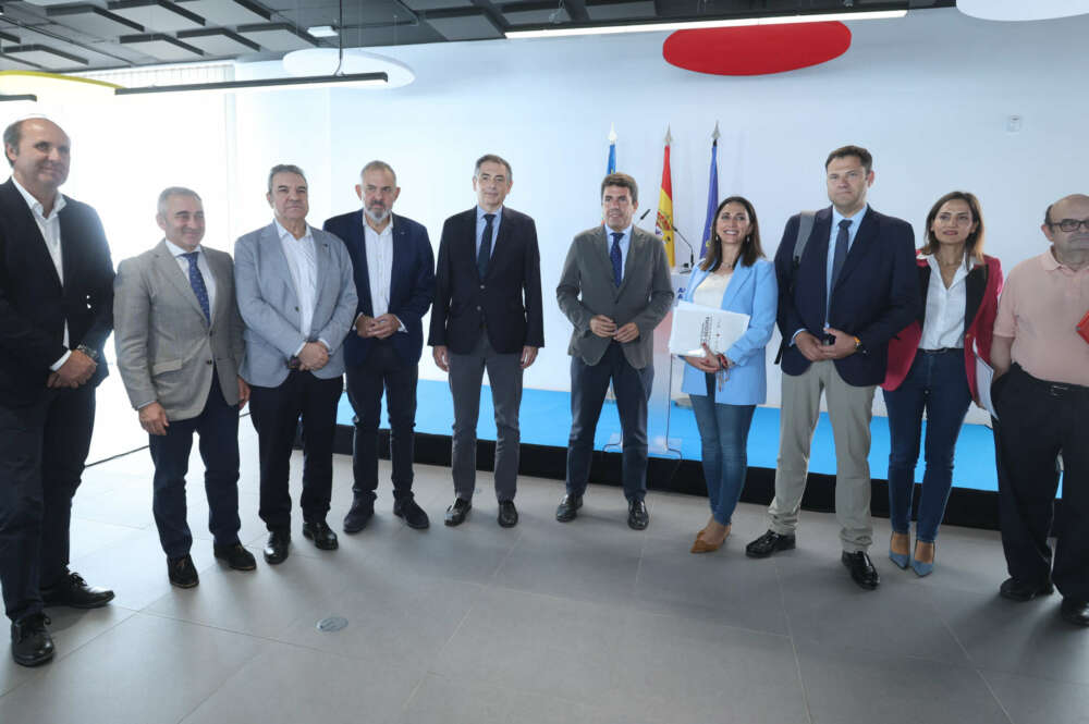 Reunión entre representantes de la Generalitat Valenciana, de la Región de Murcia y la Junta de Andalucía por el trasvase Tajo-Segura