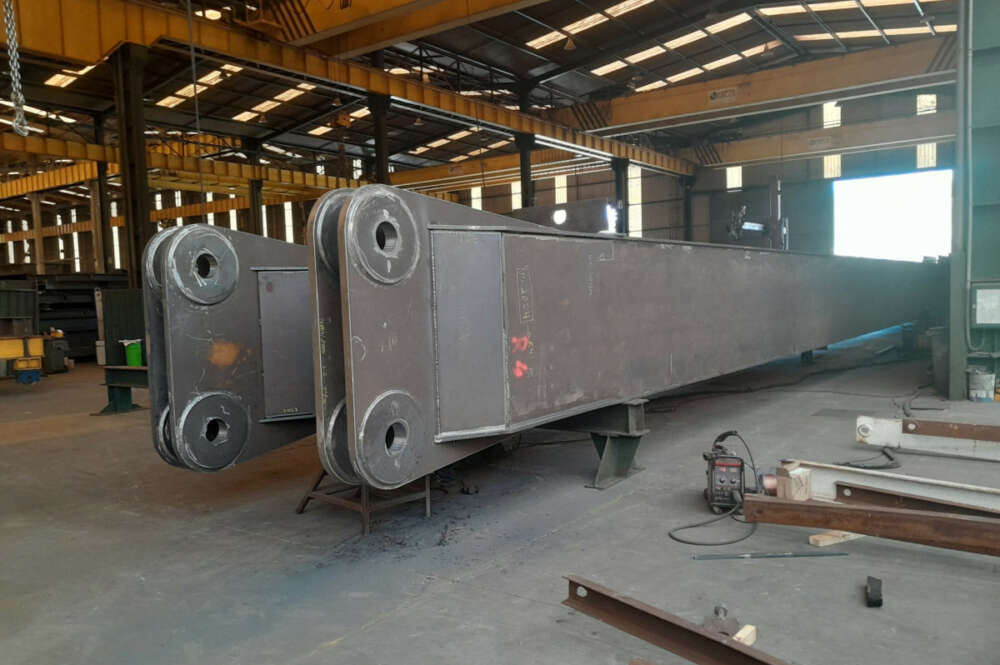 Pilares para la cubierta del Nou Mestalla