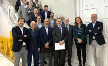 Reunión de la Federación de Contratistas de Obras de la Administración de la Comunitat Valenciana (Fecoval) y el Grupo Tragsa.