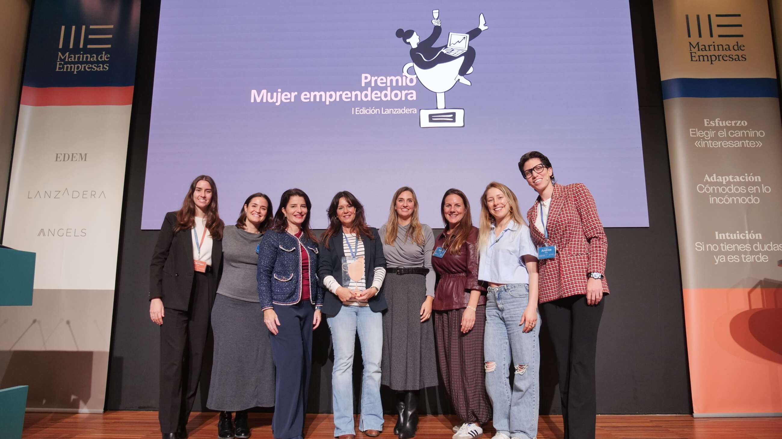 Premio Mujer Emprendedora 2025 de Lanzadera, la aceleradora de Juan Roig.