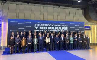 Último Acto Empresarial por el Corredor Mediterráneo, impulsado por Vicente Boluda y Juan Roig.