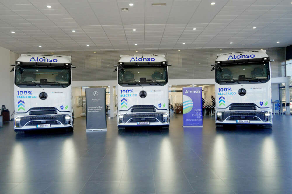 Camiones eléctricos de Grupo Alonso