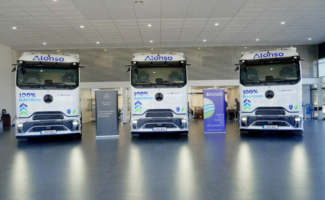 Camiones eléctricos de Grupo Alonso