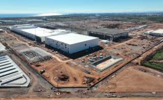 Gigafactoría de PowerCo en Sagunto en obras