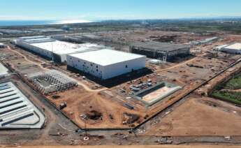 Gigafactoría de PowerCo en Sagunto en obras