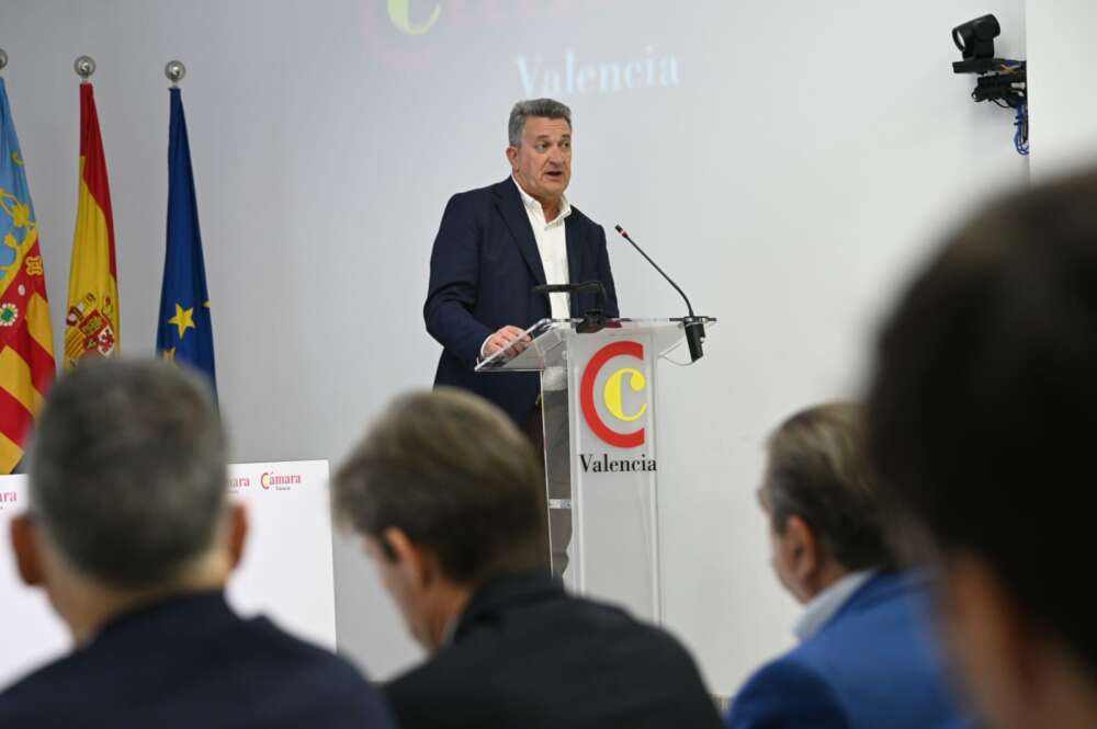 El nuevo vicepresidente segundo para la Recuperación, Medio Ambiente, Infraestructuras y Territorio de la Generalitat Valenciana, Vicente Martínez Mus, en la jornada Inmobilia de Economía Digital.