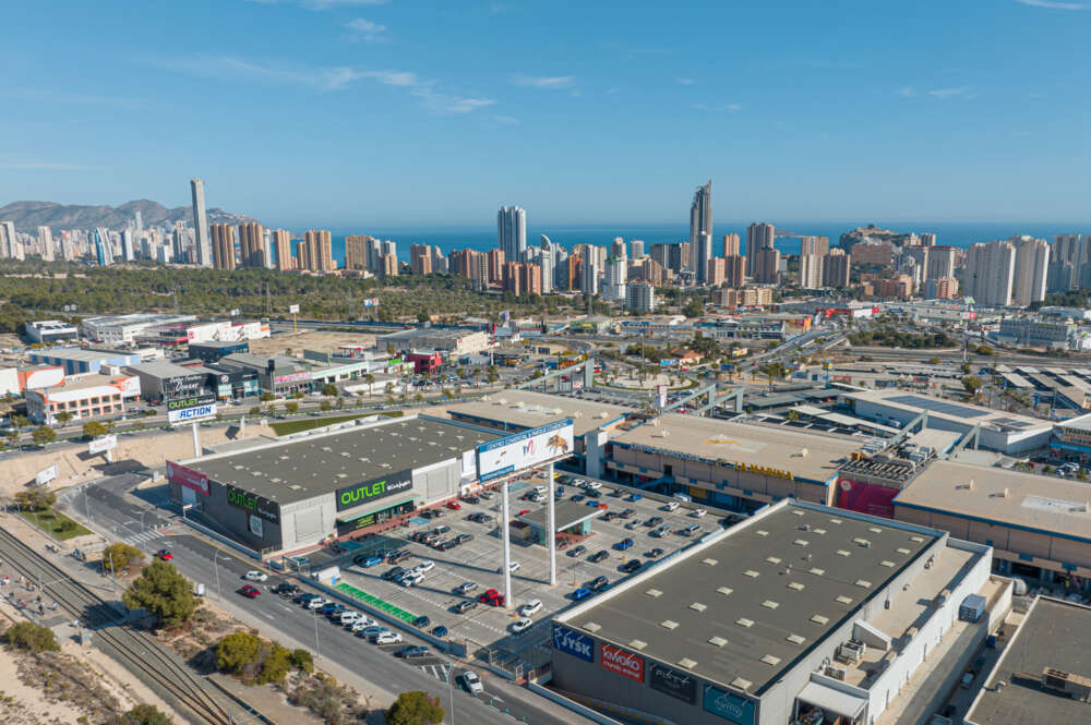 Centro comercial La Marina de Benidorm.