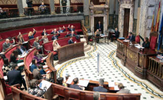 Pleno del Ayuntamiento de Valencia.