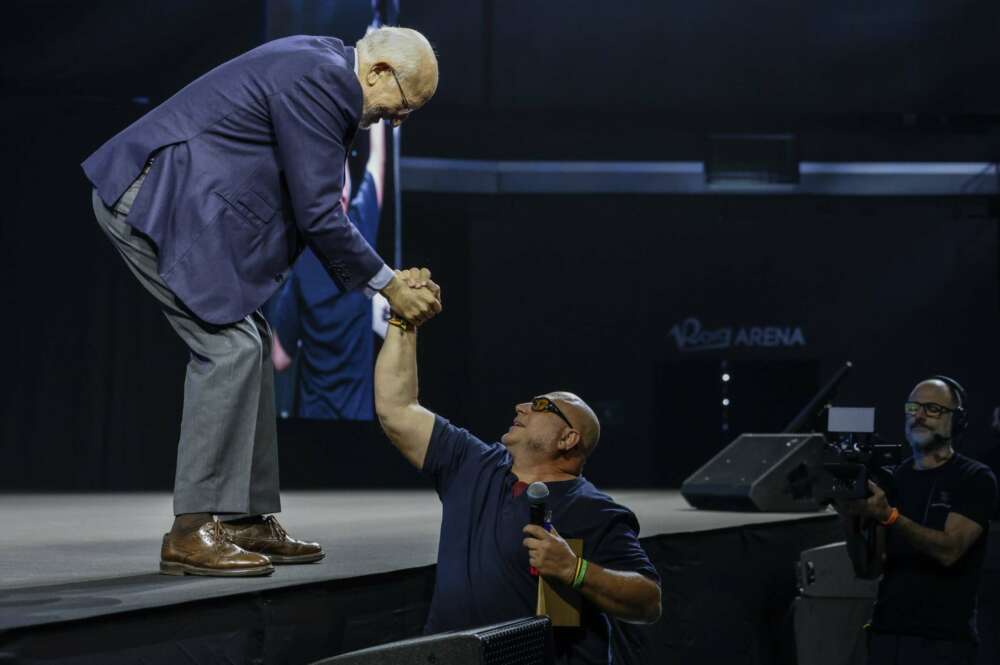 Juan Roig, durante la jornada interna de Alcem-se.