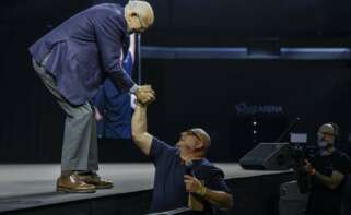 Juan Roig, durante la jornada interna de Alcem-se.