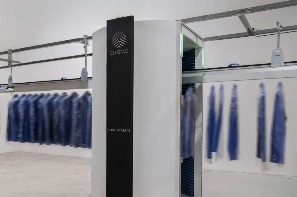 Maquinaria de Clustag, tecnológica valenciana proveedora de Inditex y Mango.