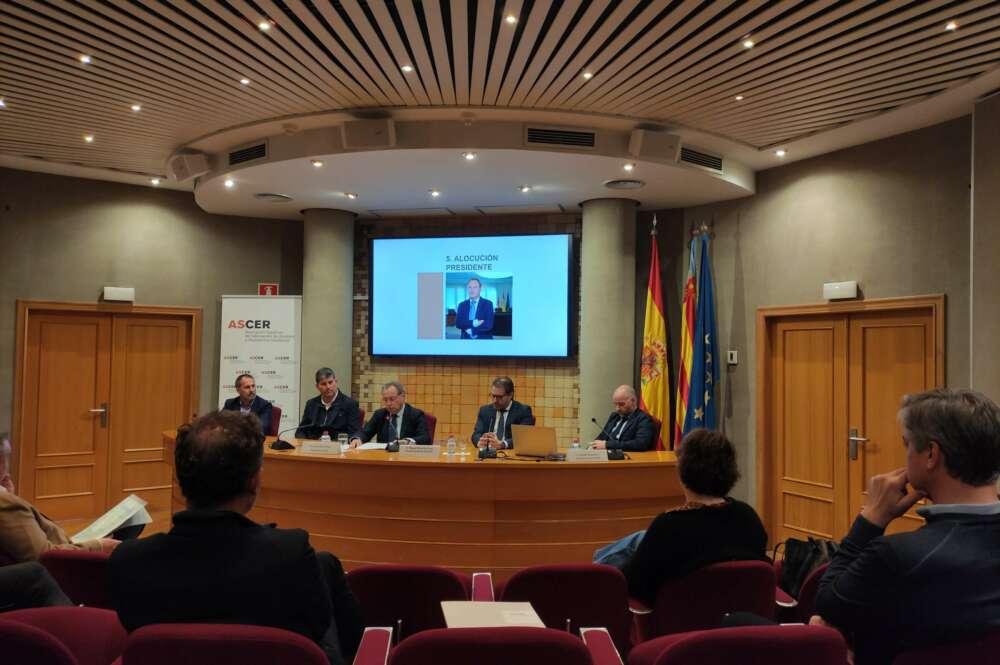 Discurso del presidente de Ascer, Ismael García Peris.