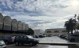 Parcela sobre la que se levantará 'El Baluarte de La Marina', la nueva torre de 108 metros del Puerto de Valencia.