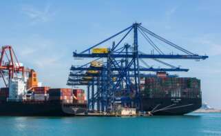 Instalaciones de APM Terminals en el Puerto de Valencia